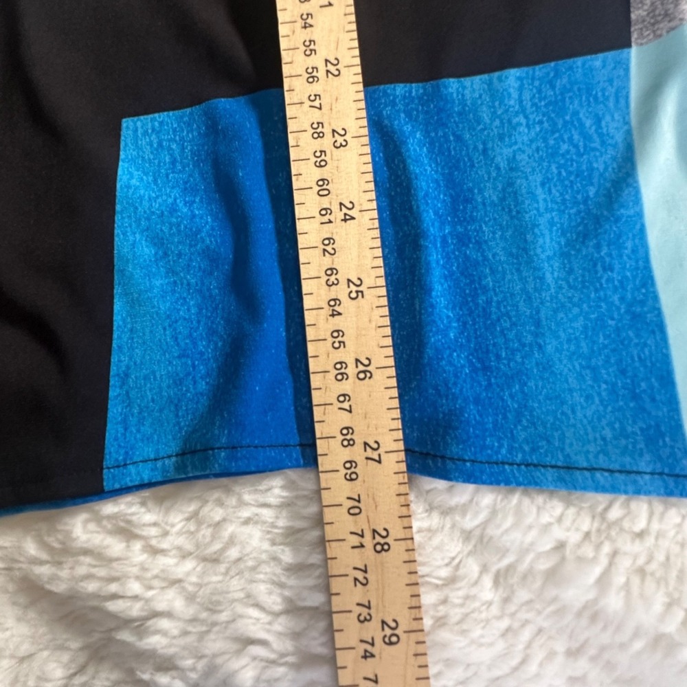 Alfani Woman 1X Tunic Top Geometric Block Print Plus - Picture 6 of 10